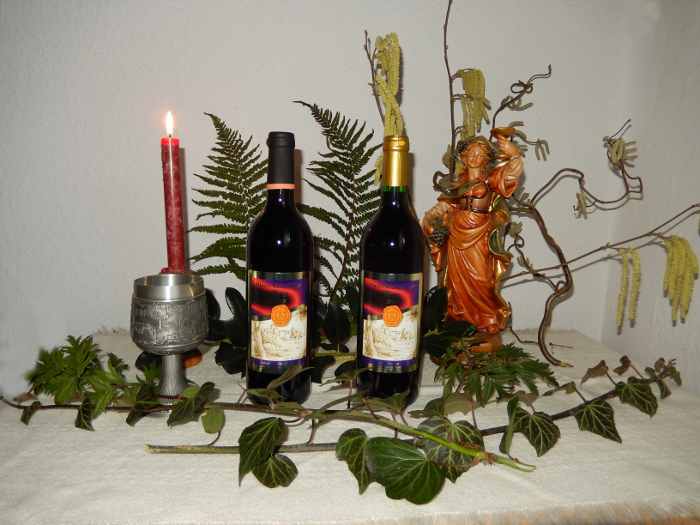 Blauer Bernburger Wein Jahrgang 2013